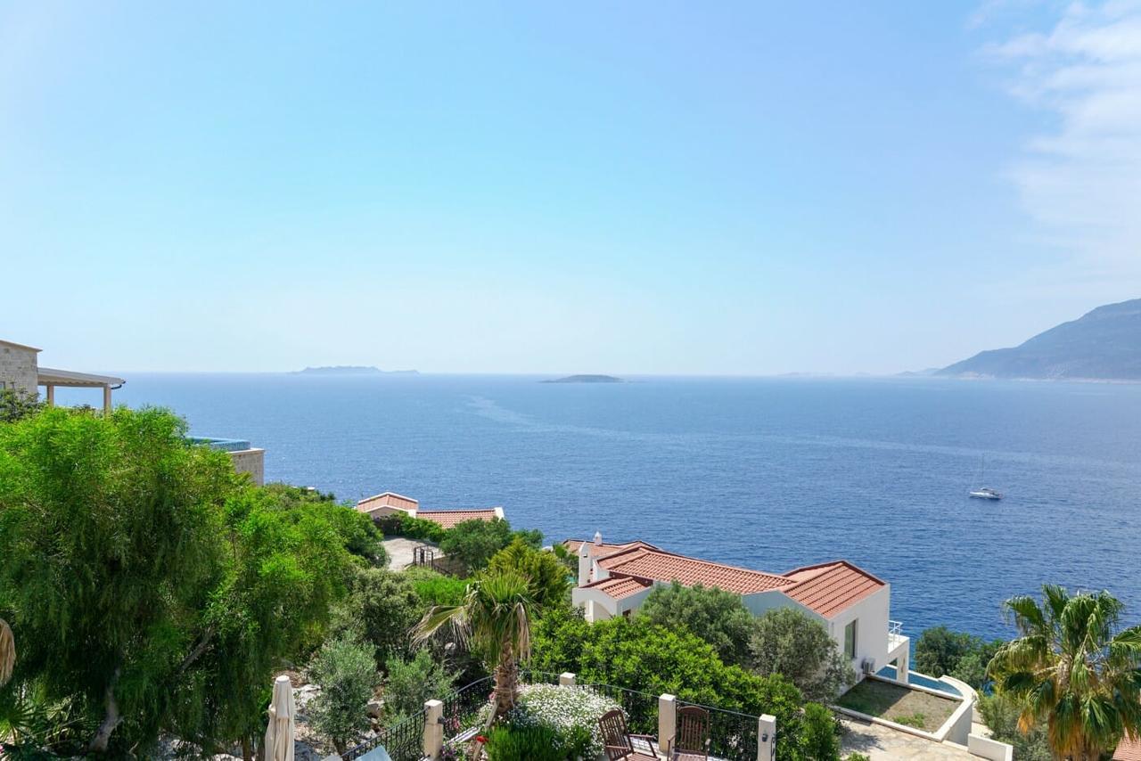 Villa Poseidon-In Winter Heated Outdoor Pool Kaş Exteriér fotografie