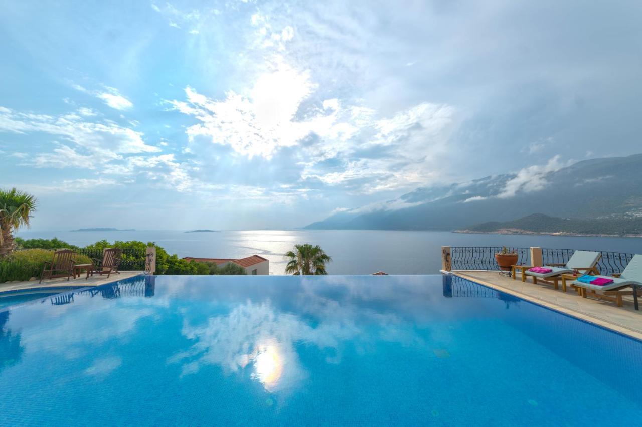 Villa Poseidon-In Winter Heated Outdoor Pool Kaş Exteriér fotografie